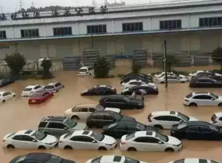 靜態(tài)泡水車輛