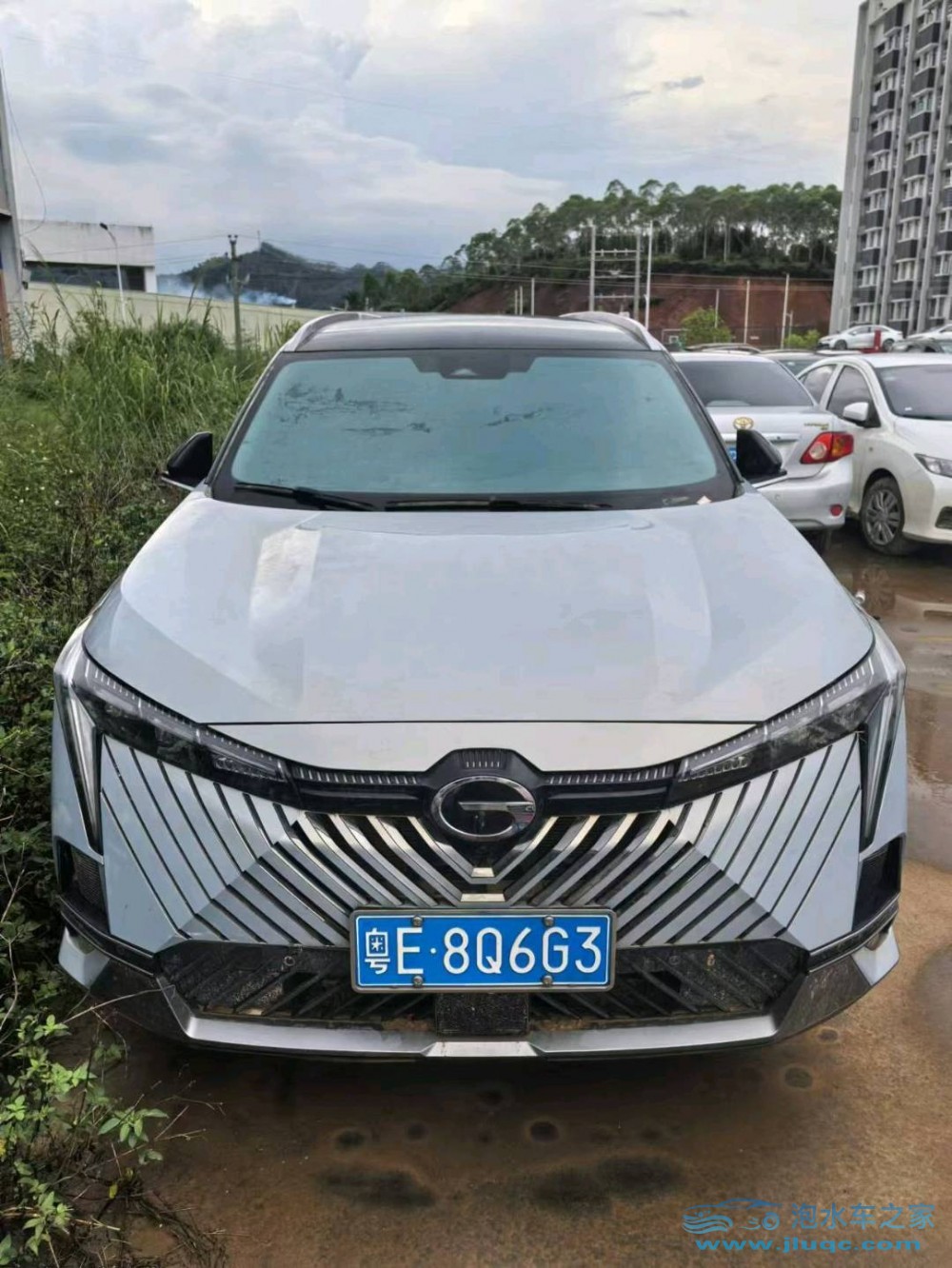 24年傳祺影酷泡水車