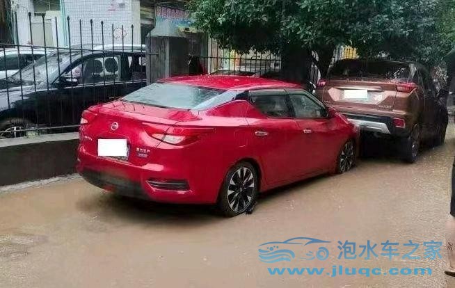 18年日產(chǎn)藍(lán)鳥泡水車