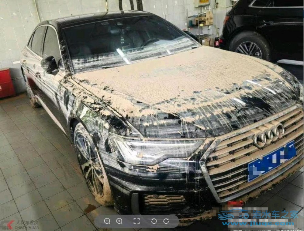 22年奧迪A6L泡水車