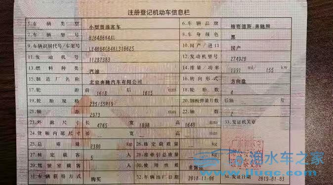 19年奔馳GLC