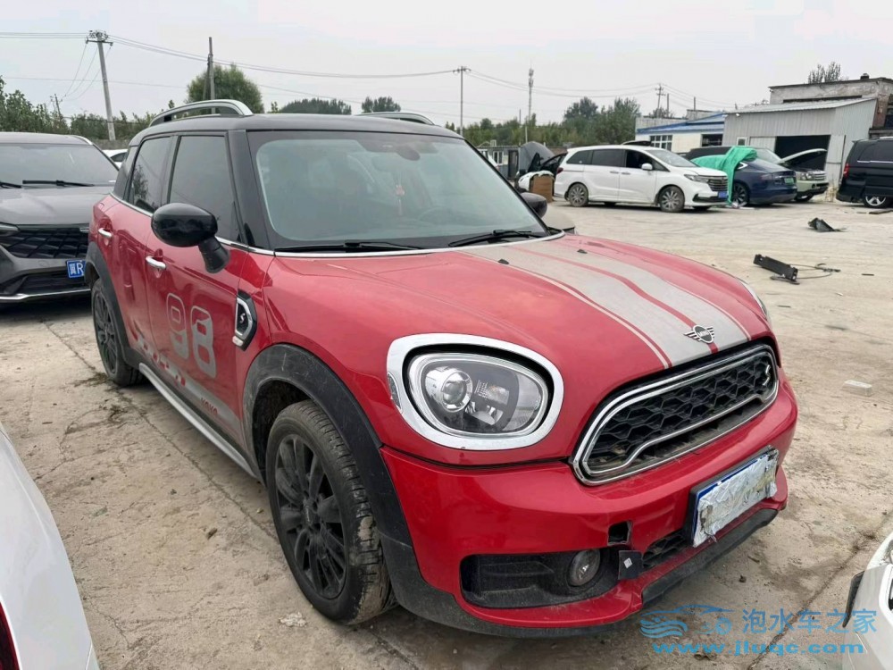 20年寶馬mini泡水車