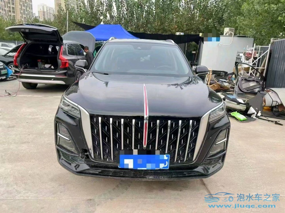 25年紅旗HS5泡水車