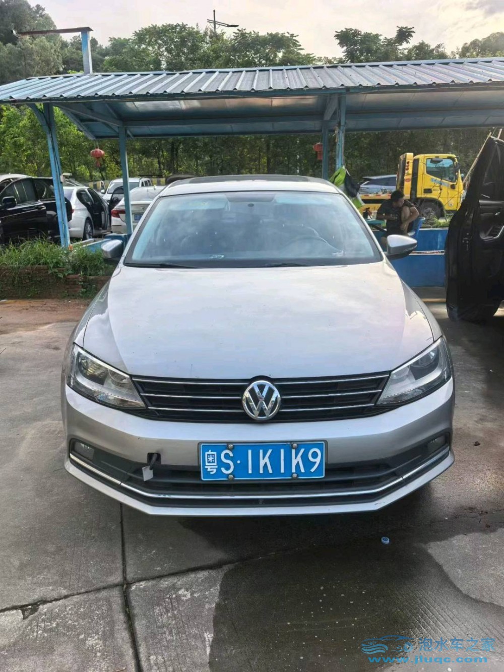 17年大眾速騰泡水車