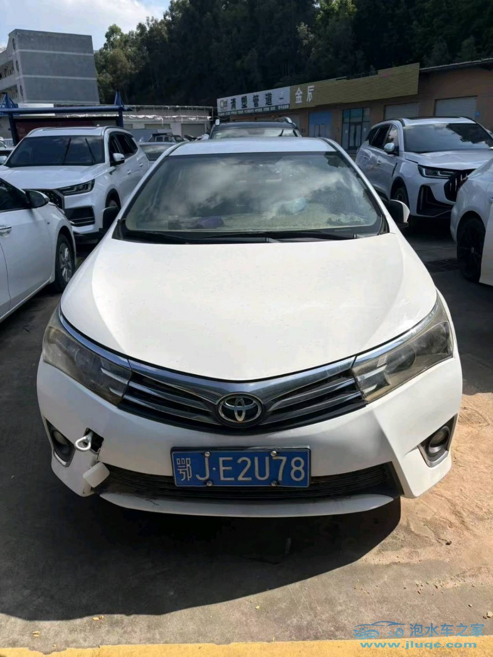17年豐田卡羅拉泡水車