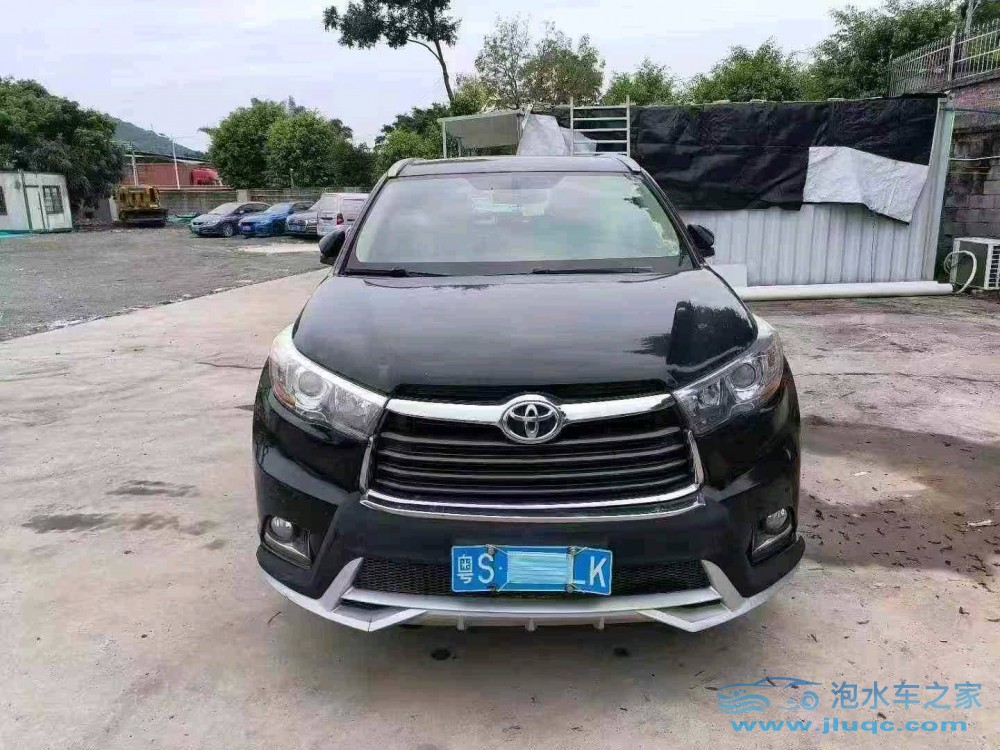 15年豐田漢蘭達(dá)泡水車